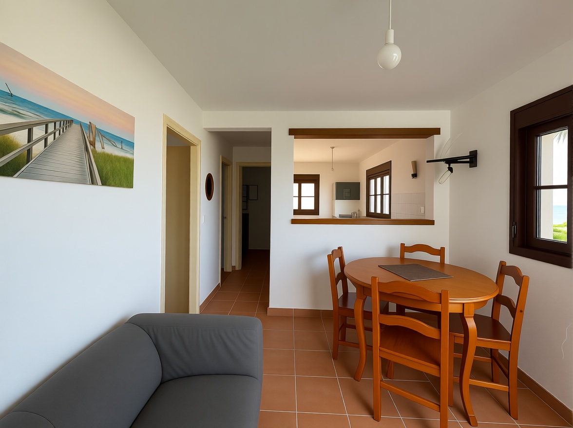 Chalet with direct beach access in Campos — Bedroom