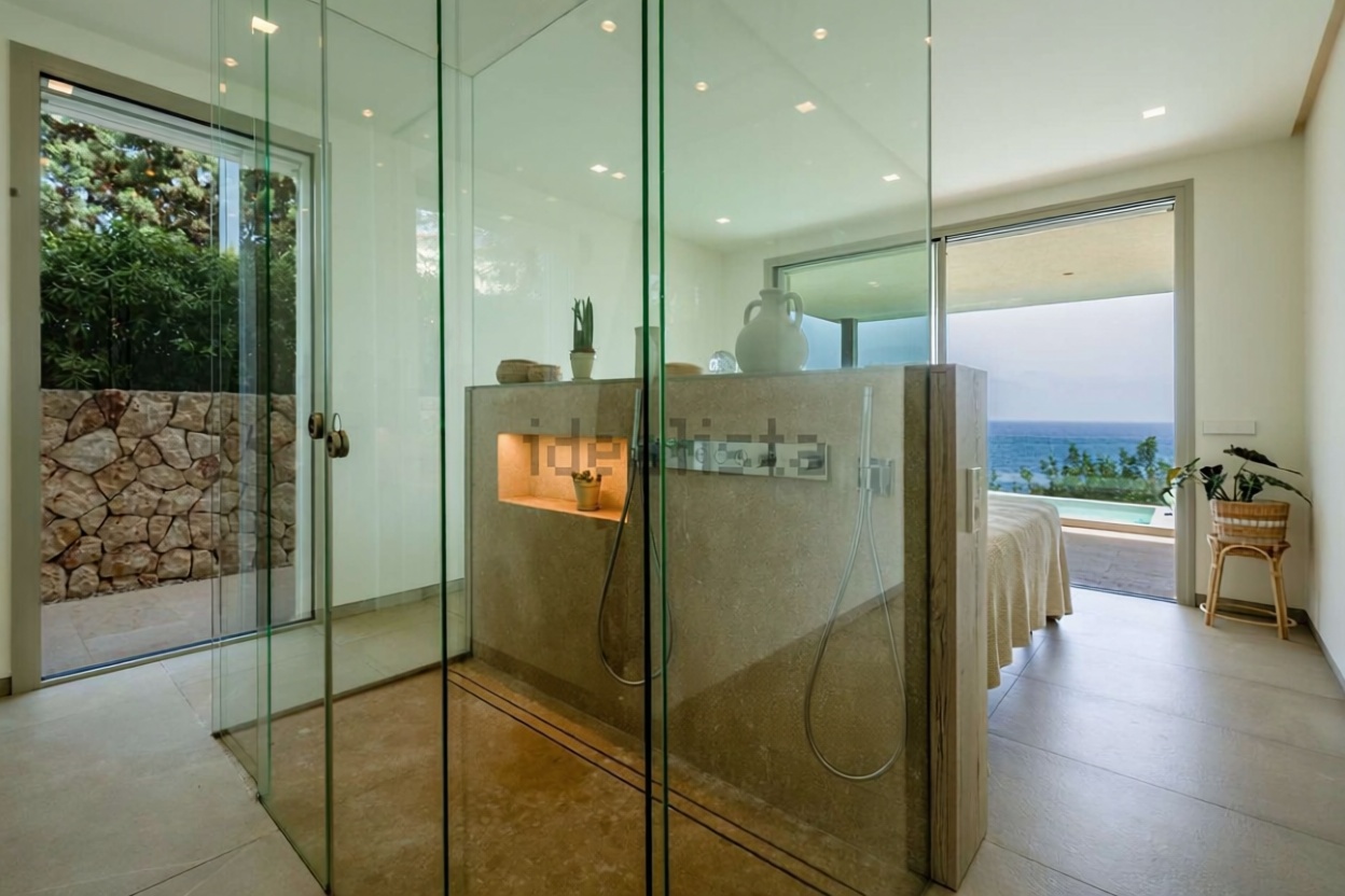 Chalet avec accès direct à la plage à Manacor — Sanitaires