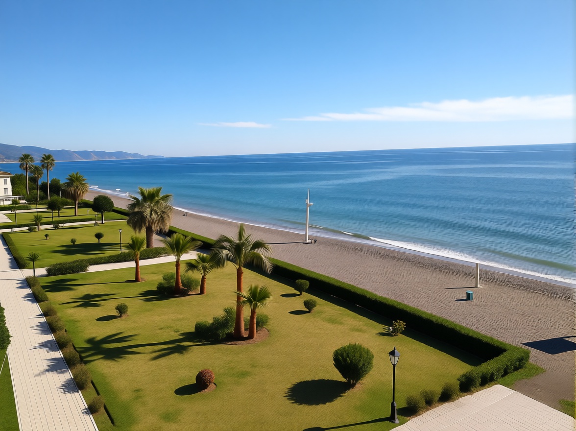 Appartement en première ligne de plage à Torrox — Vue mer