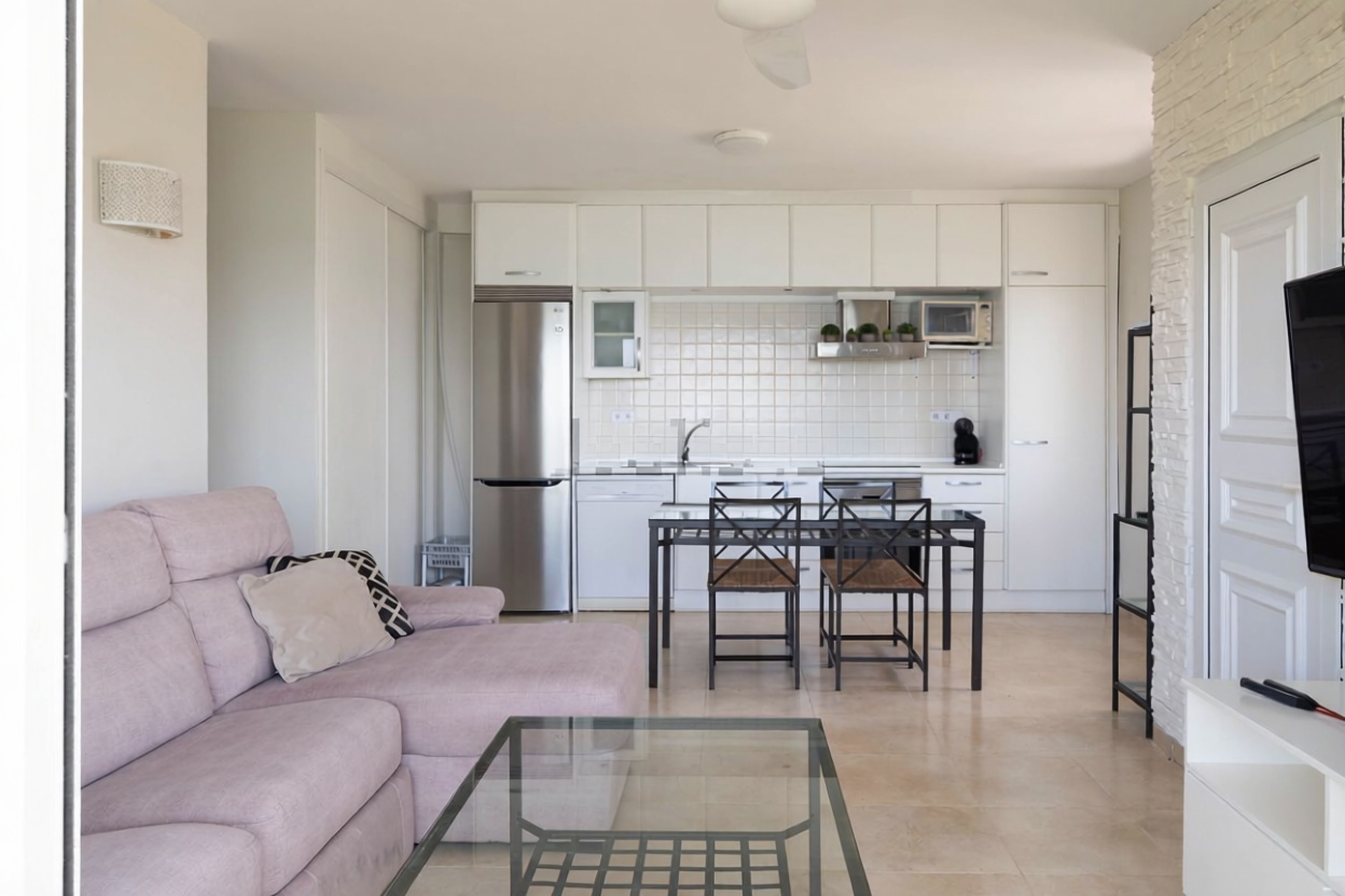 Beachfront flat in La Manga del Mar Menor — Bathroom