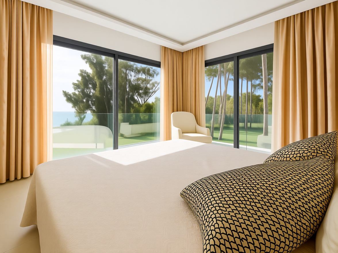 Chalet with direct beach access in Estepona — Bedroom