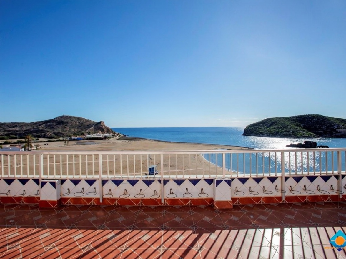 Seafront attic in Mazarrón — Bedroom