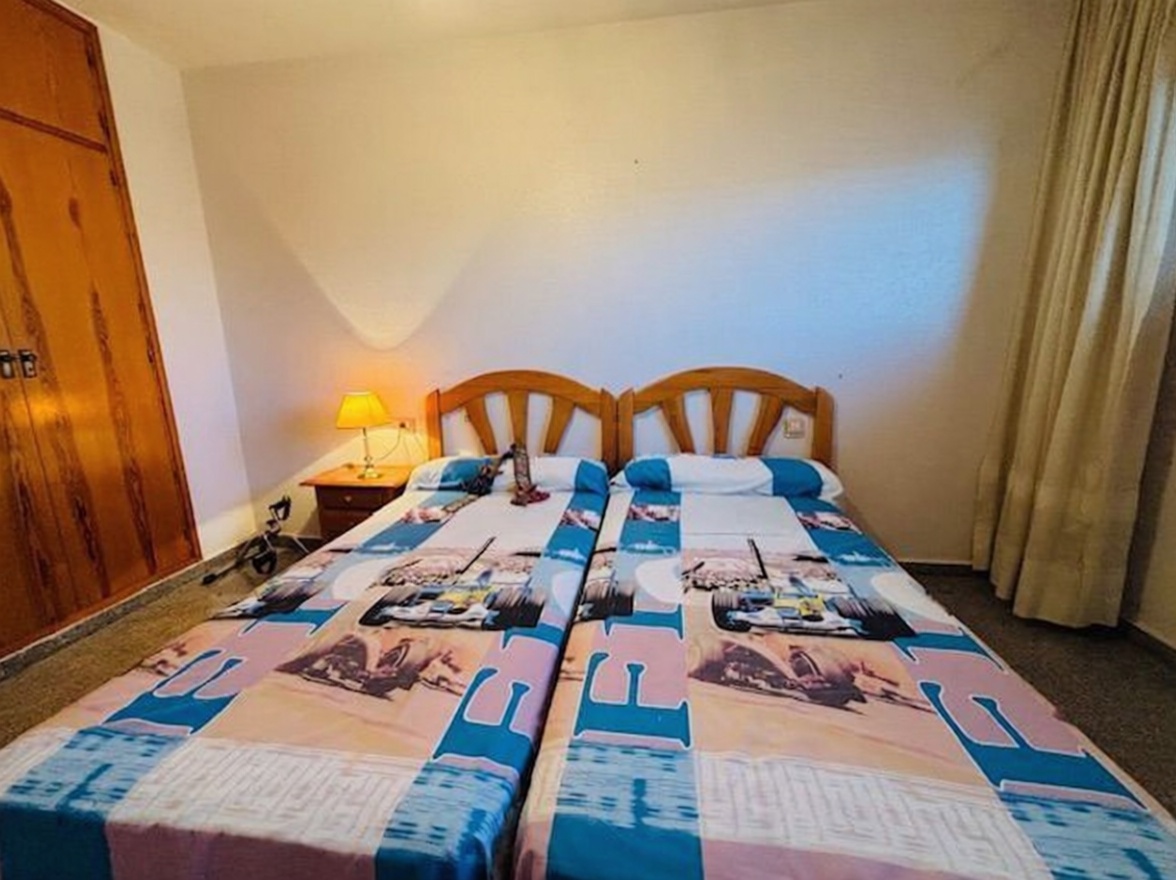 Beachfront flat in Águilas — Bedroom
