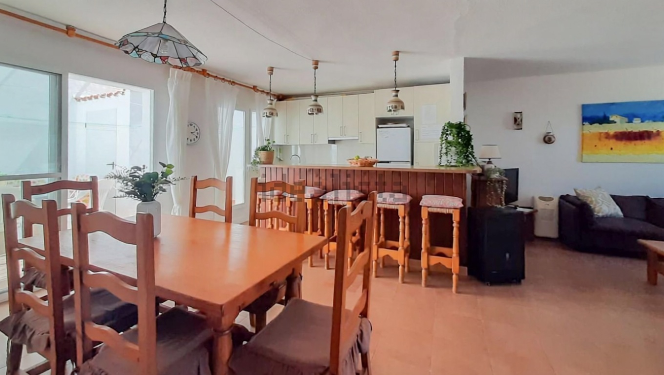 Chalet com acesso direto à praia em La Manga del Mar Menor — Cozinha