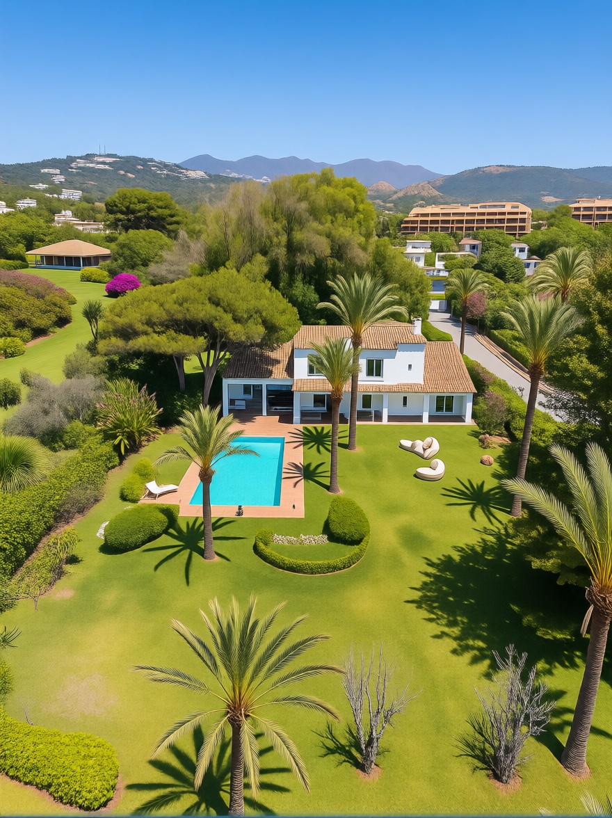 Chalet con acceso directo a playa en Marbella — Dormitorio