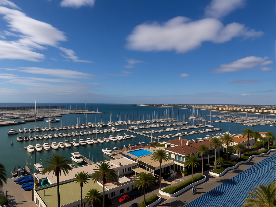 Beachfront flat in Torrevieja — Sea view