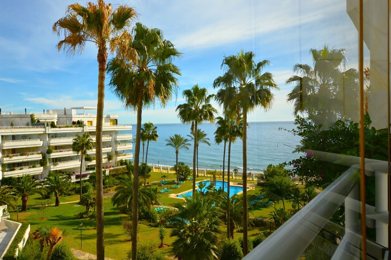Wohnung in erste Strandlinie in Marbella — Küche