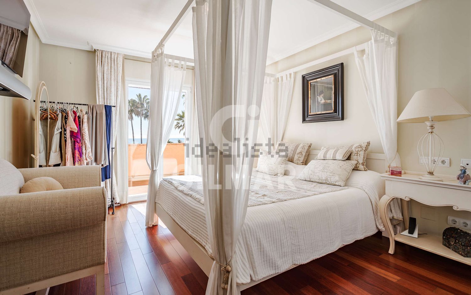 Chalet com acesso direto à praia em Estepona — Quarto