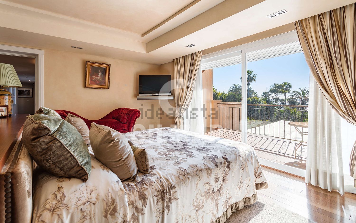 Chalet com acesso direto à praia em Estepona — Quarto