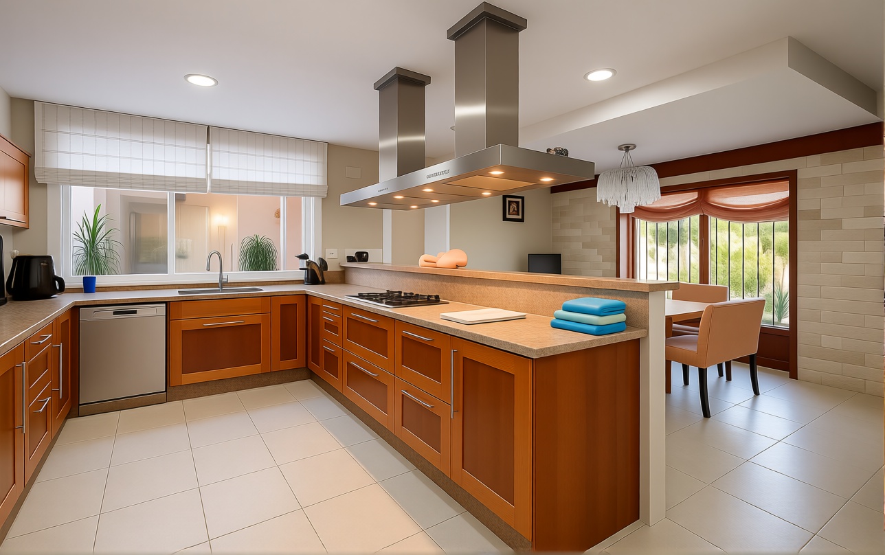 Chalet com acesso direto à praia em Estepona — Cozinha
