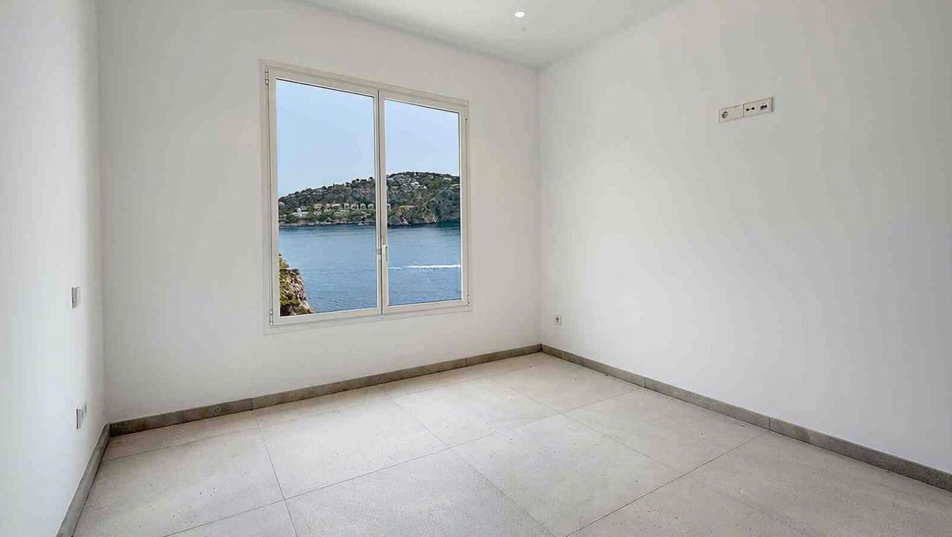 Chalet con acceso directo a playa en Andratx — Dormitorio