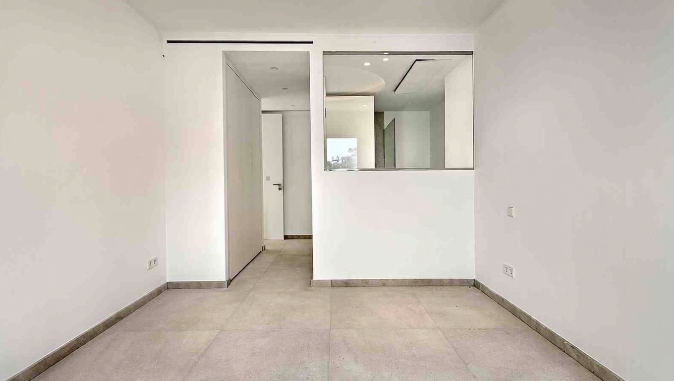 Chalet con acceso directo a playa en Andratx — Dormitorio