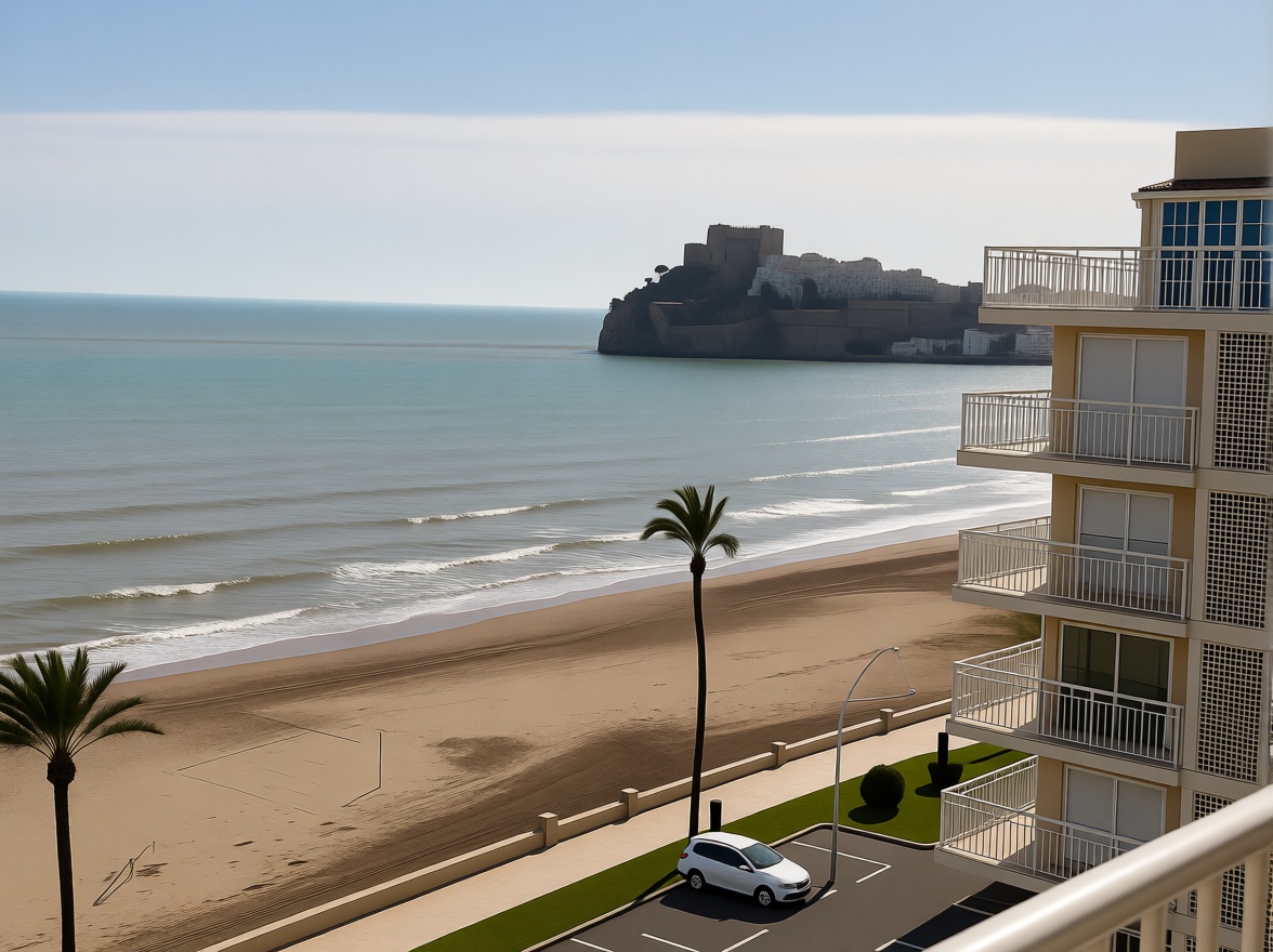 Piso en venta en primera línea de playa en Peñíscola — Vista mar