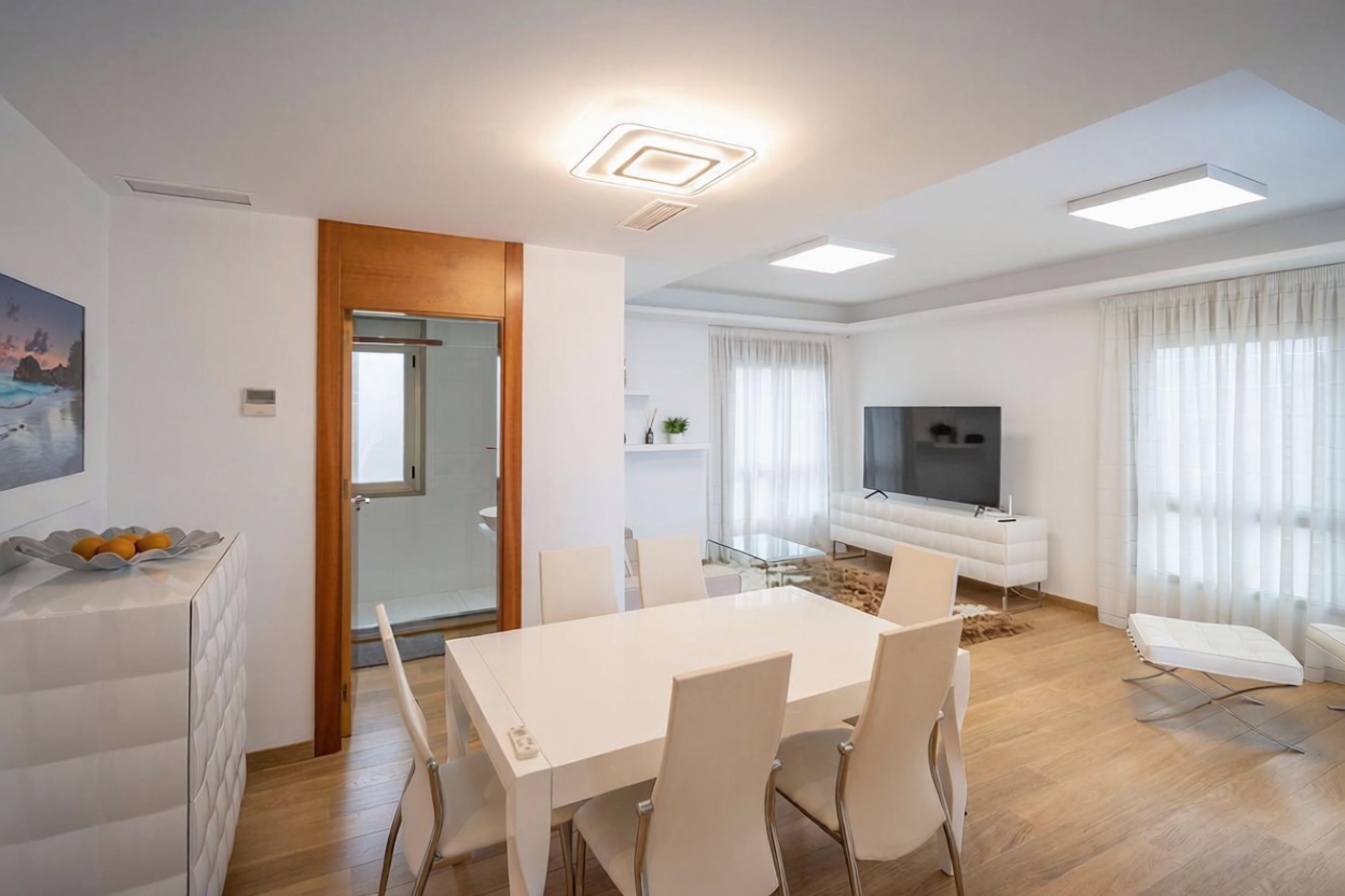 Appartement en première ligne de plage à La Manga del Mar Menor — Cuisine