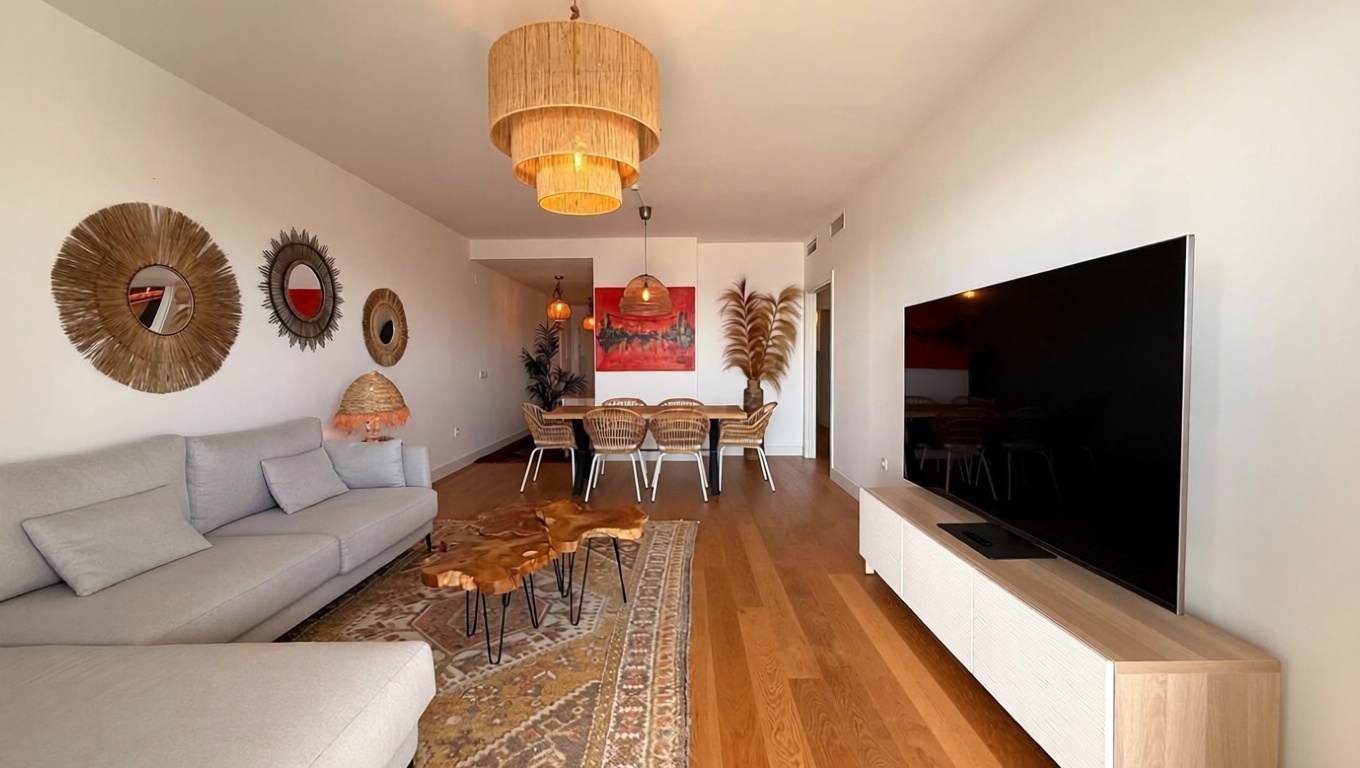 Wohnung in erste Strandlinie in Mijas — Schlafzimmer