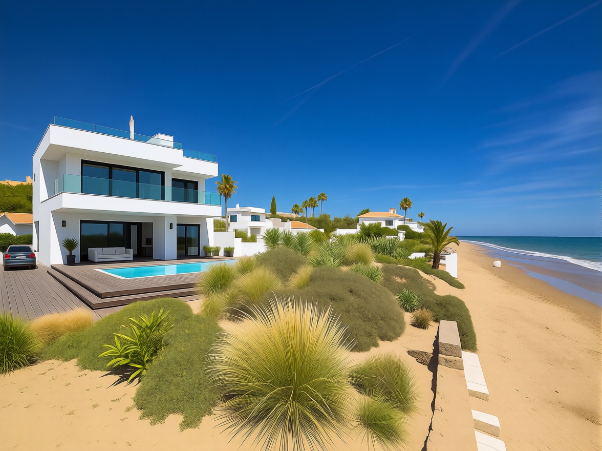 Chalet for sale with direct beach access in Marbella — Sea view