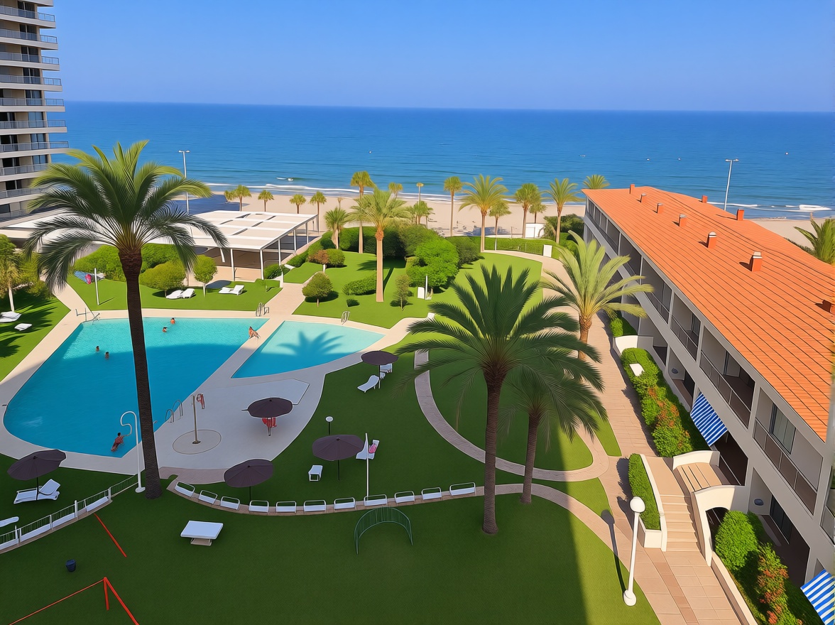 Appartement en première ligne de plage à Alicante — Vue mer