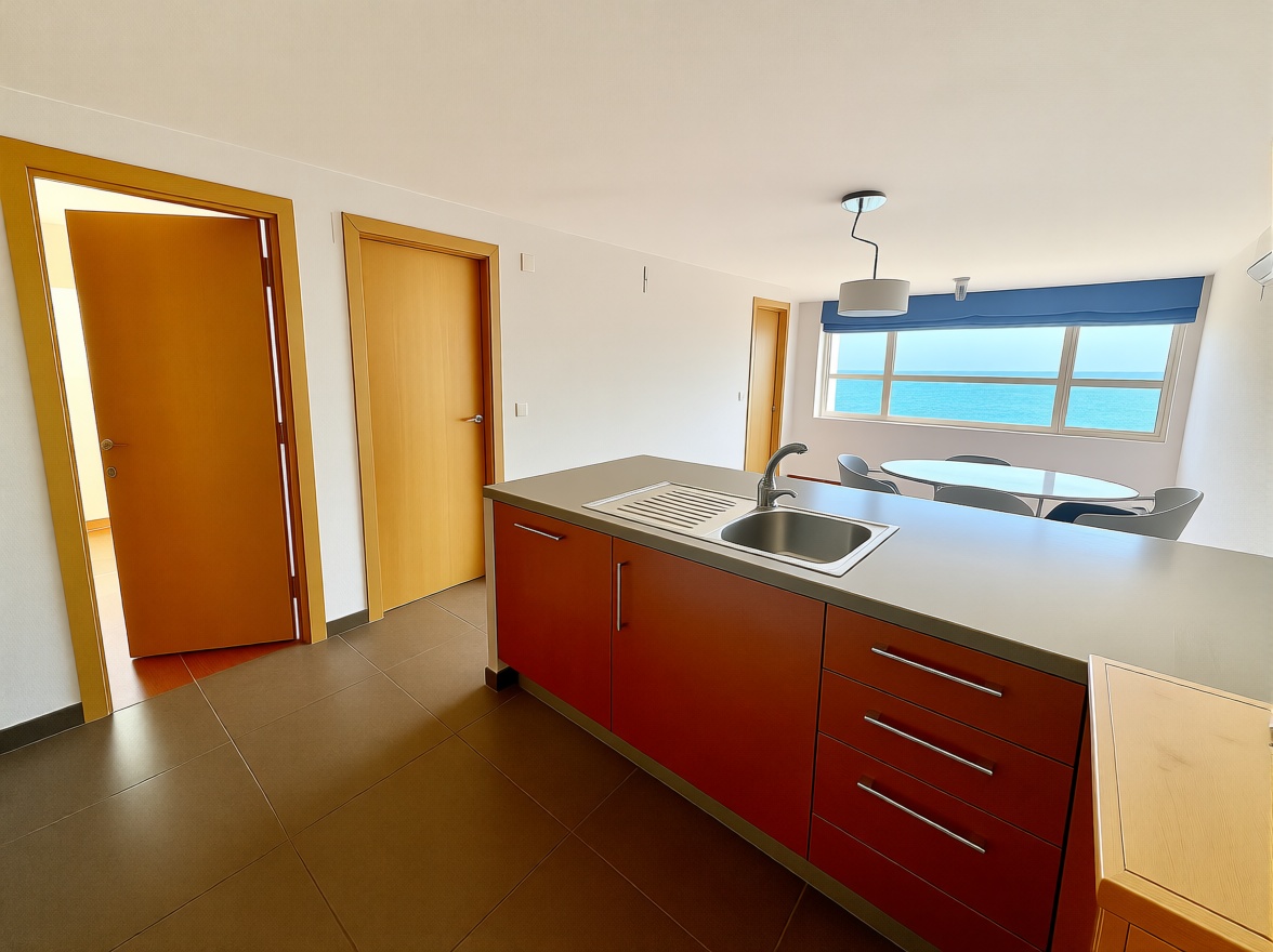 Apartamento em primeira linha de praia em Alicante — Quarto