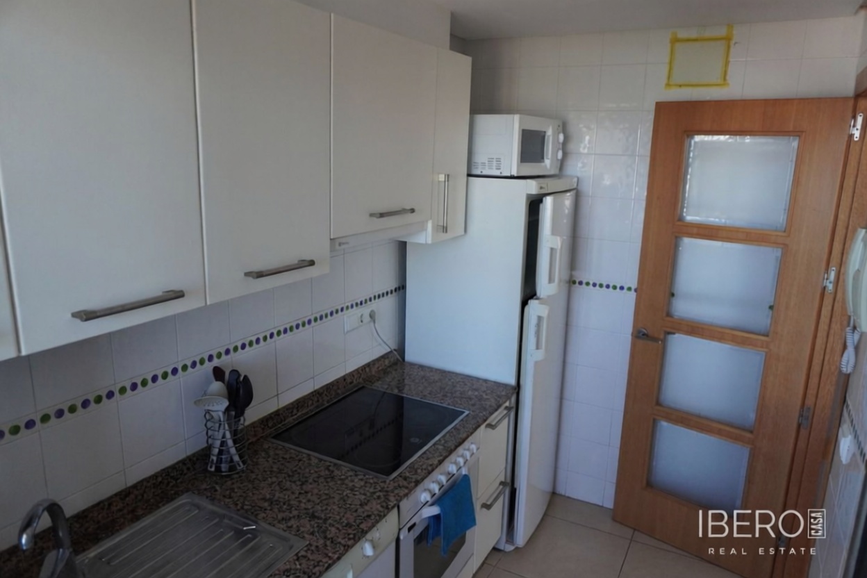 Appartement en première ligne de plage à La Manga del Mar Menor — Cuisine