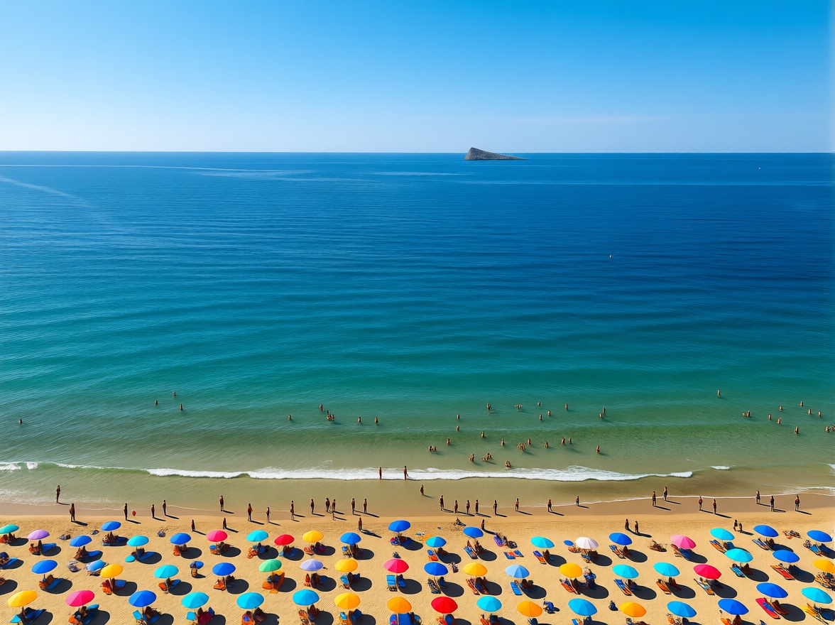 Flat in Primera Línea de Playa in Benidorm — Bedroom