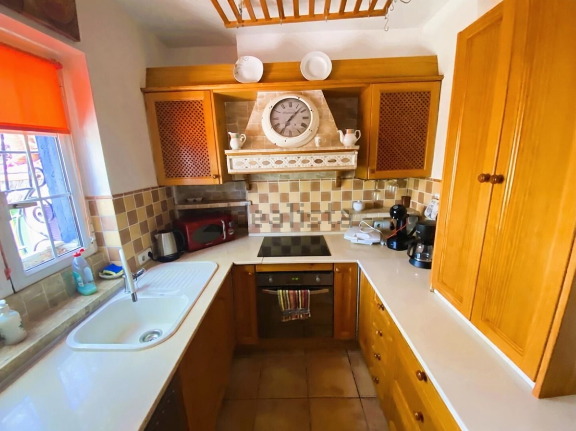 Chalet avec accès direct à la plage à Vera — Cuisine