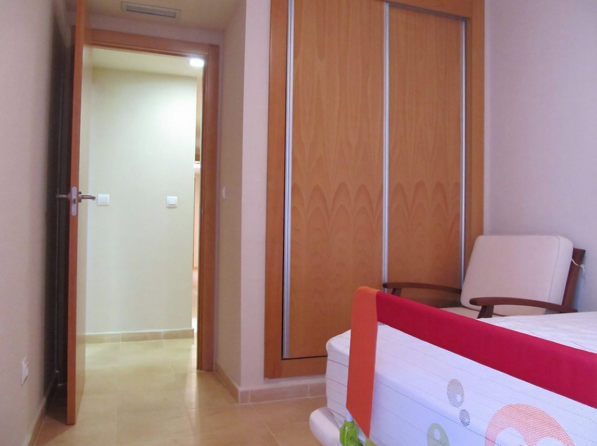 Appartement en première ligne de plage à La Manga del Mar Menor — Chambre