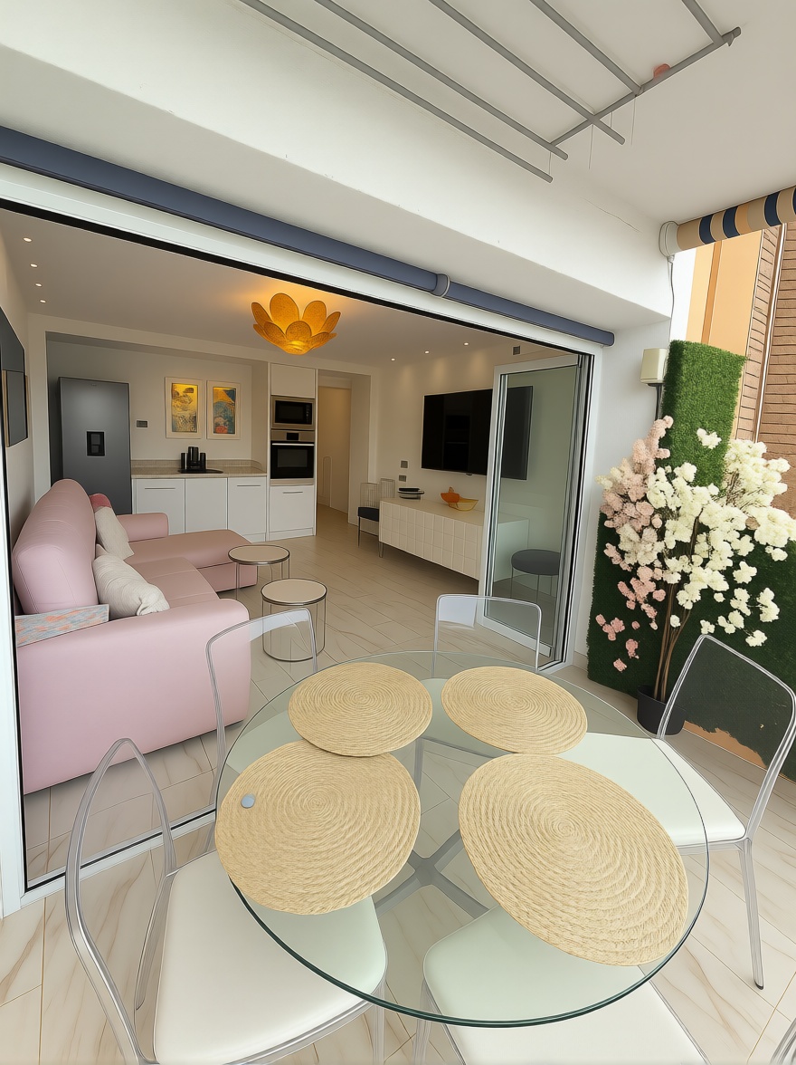 Flat in Primera Línea de Playa in Benidorm — Living room