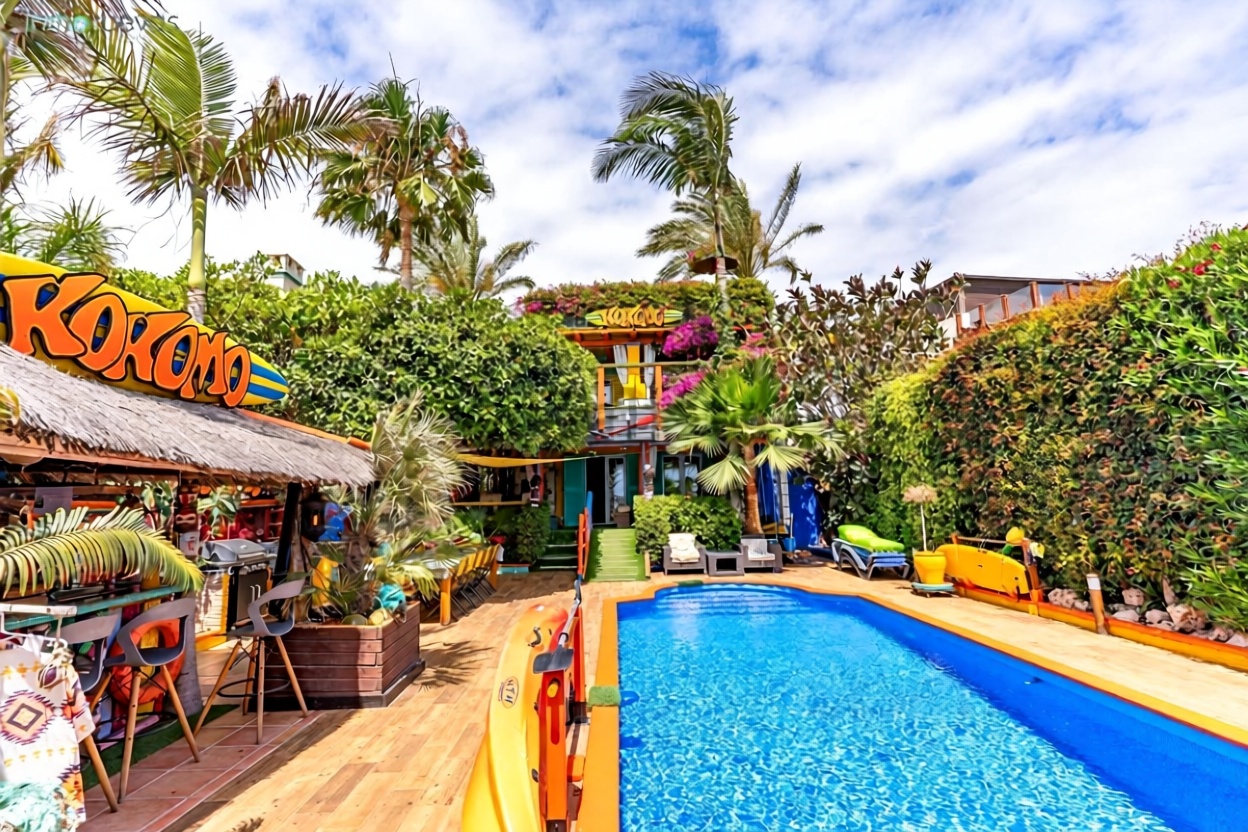 Chalet with direct beach access in Vera — Terrace