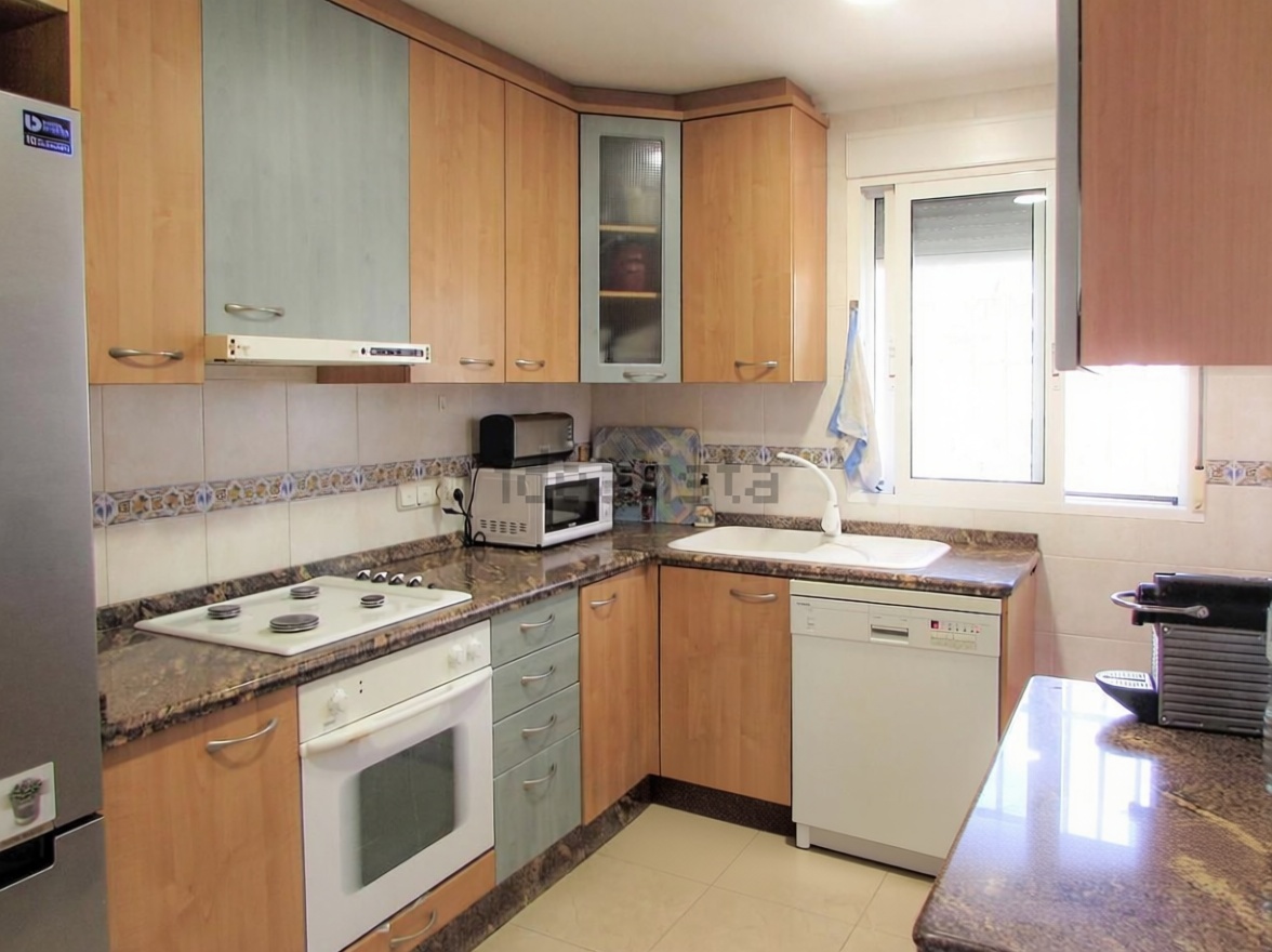 Seafront attic in Santa Pola — Kitchen
