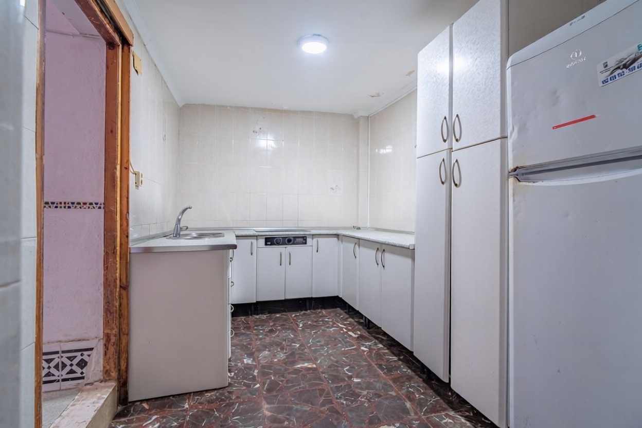 Chalet mit direkter Strandzugang in Málaga — Küche