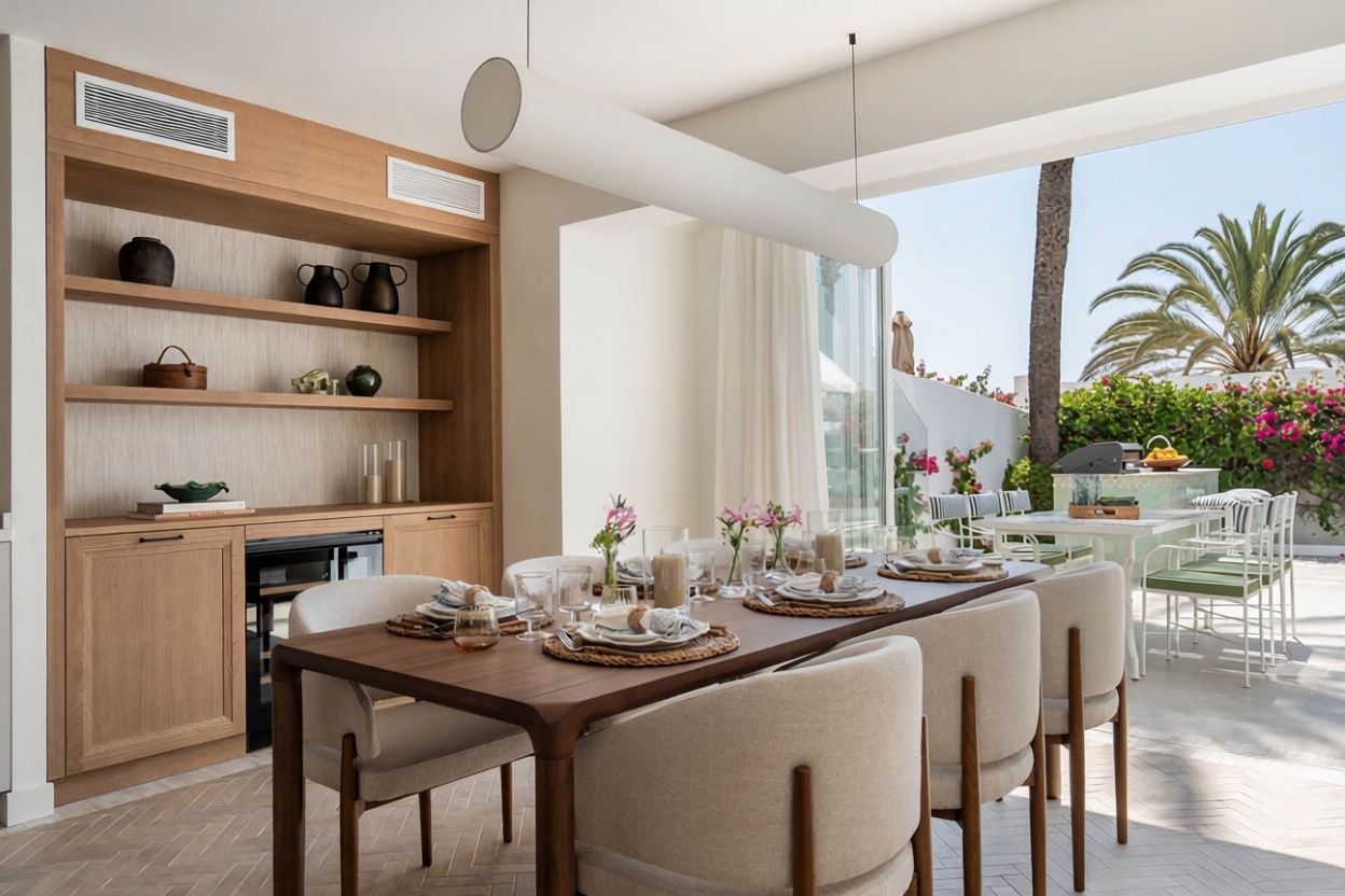 Chalet for sale with direct beach access in Marbella — Bedroom