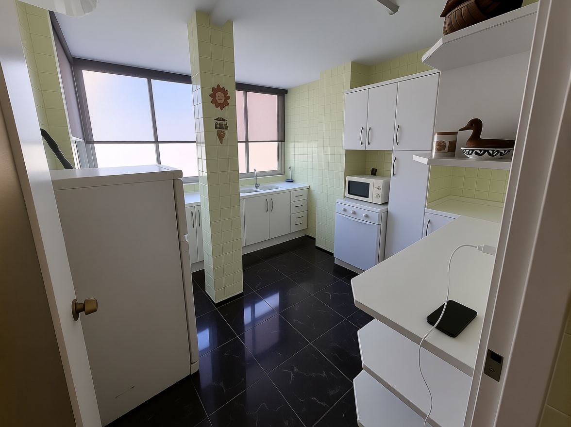 Beachfront flat in Fuengirola — Bedroom