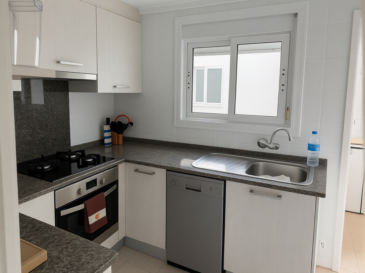 Ático en primera línea de mar en Santa Pola — Dormitorio