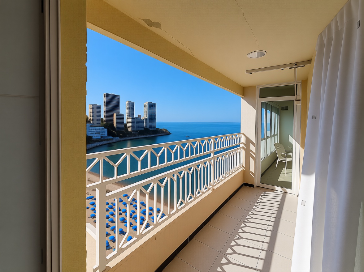 Appartement en première ligne de plage à Benidorm — Cuisine