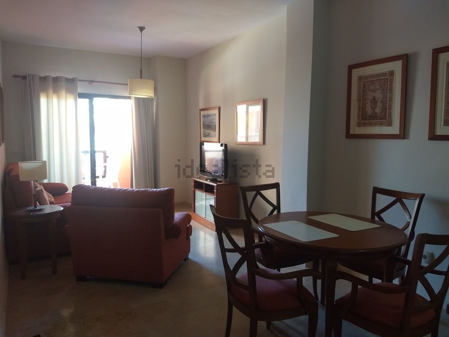Beachfront flat in Manilva — Living room