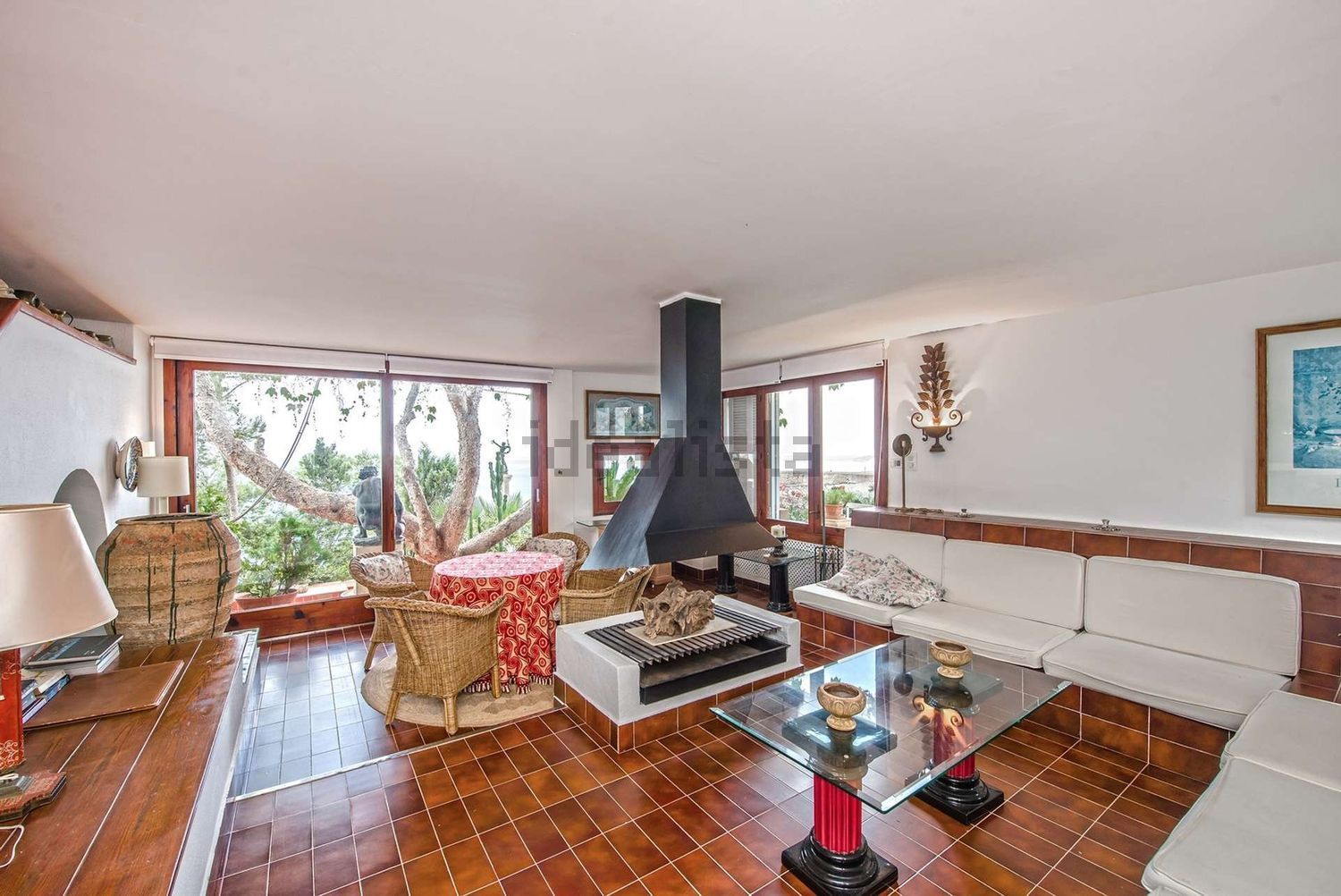 Chalet com acesso direto à praia em Llucmajor — Sala