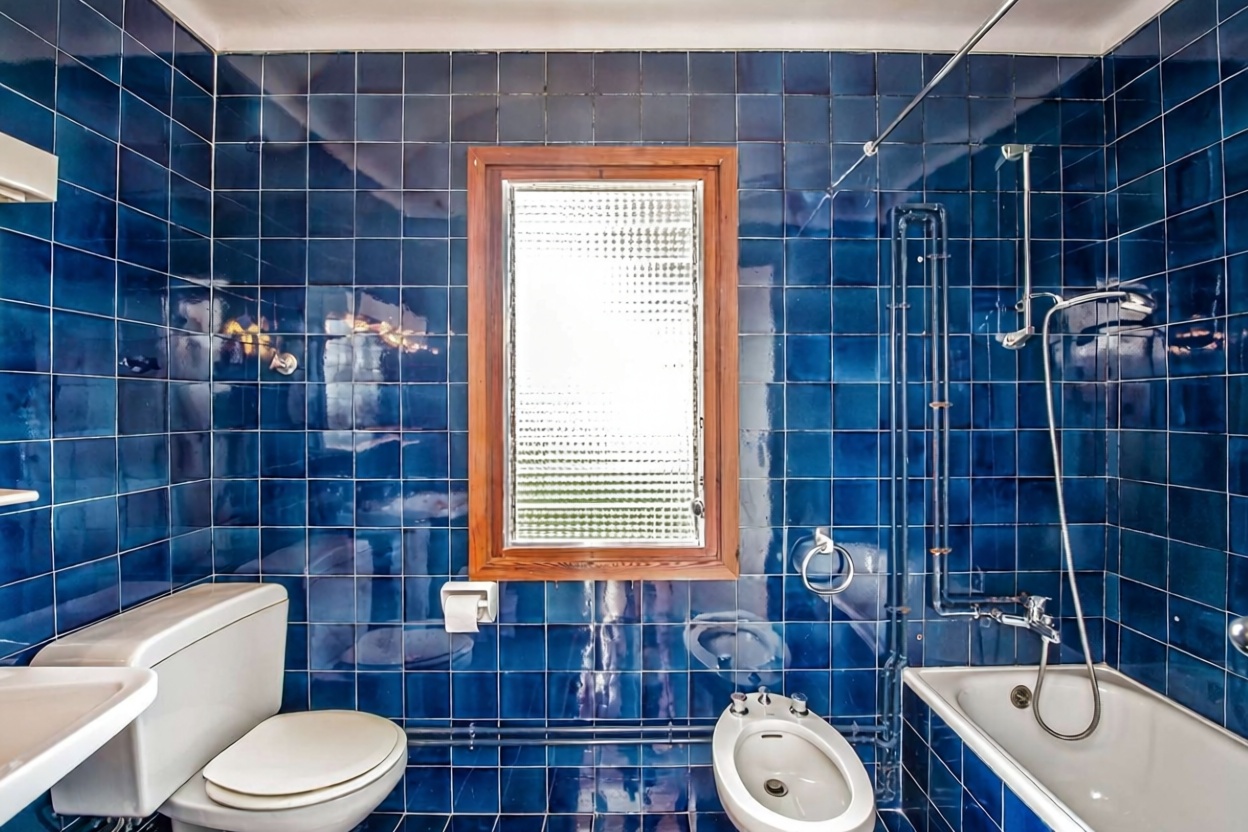 Chalet con acceso directo a playa en Llucmajor — Baño