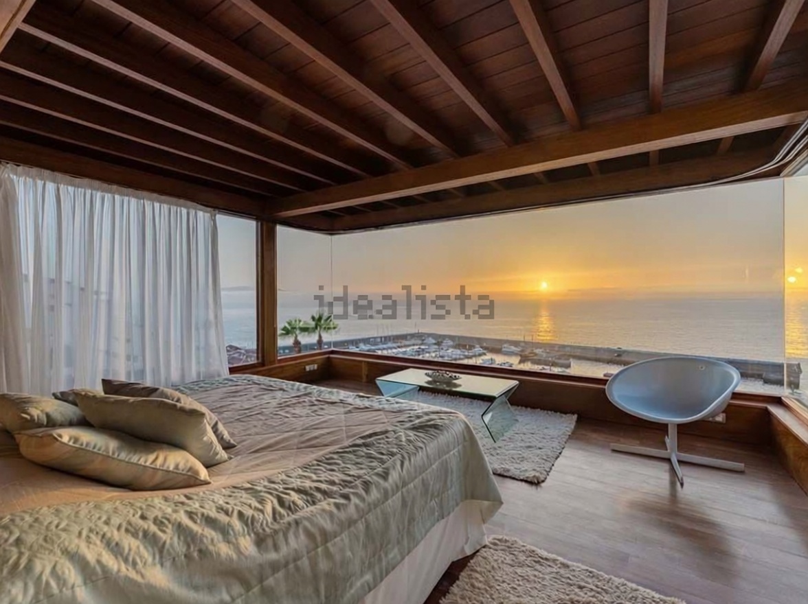 Chalet avec accès direct à la plage à Santiago del Teide — Chambre