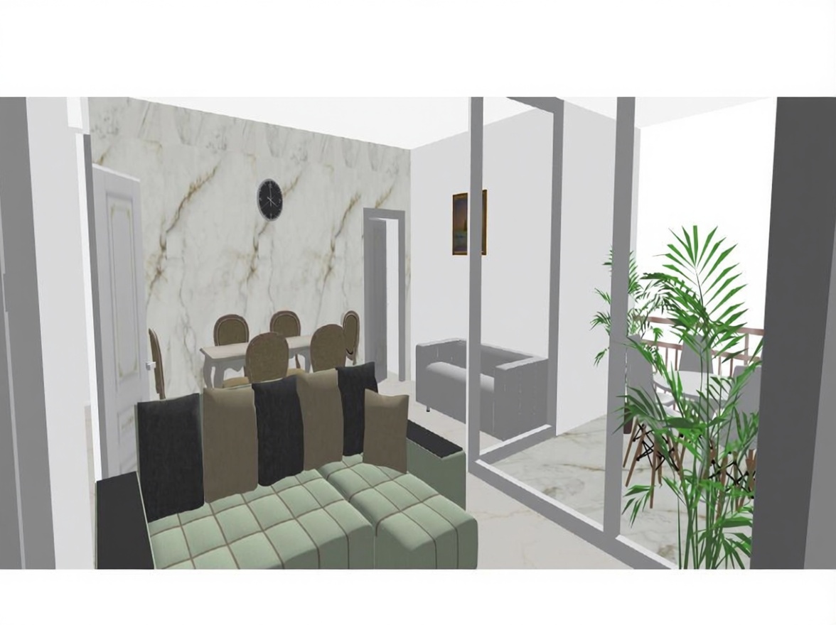 Flat for sale frontline beach in Calafell — Bedroom