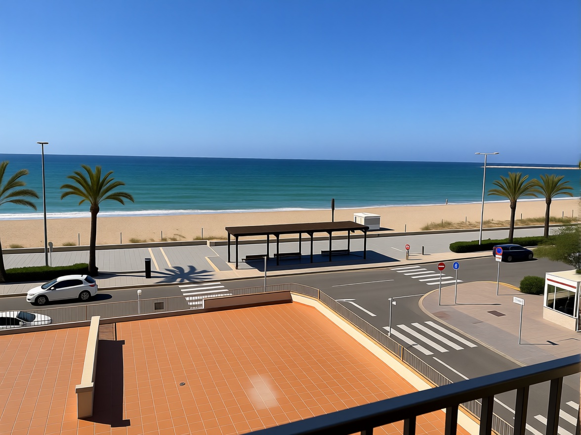 Flat for sale frontline beach in Calafell — Kitchen