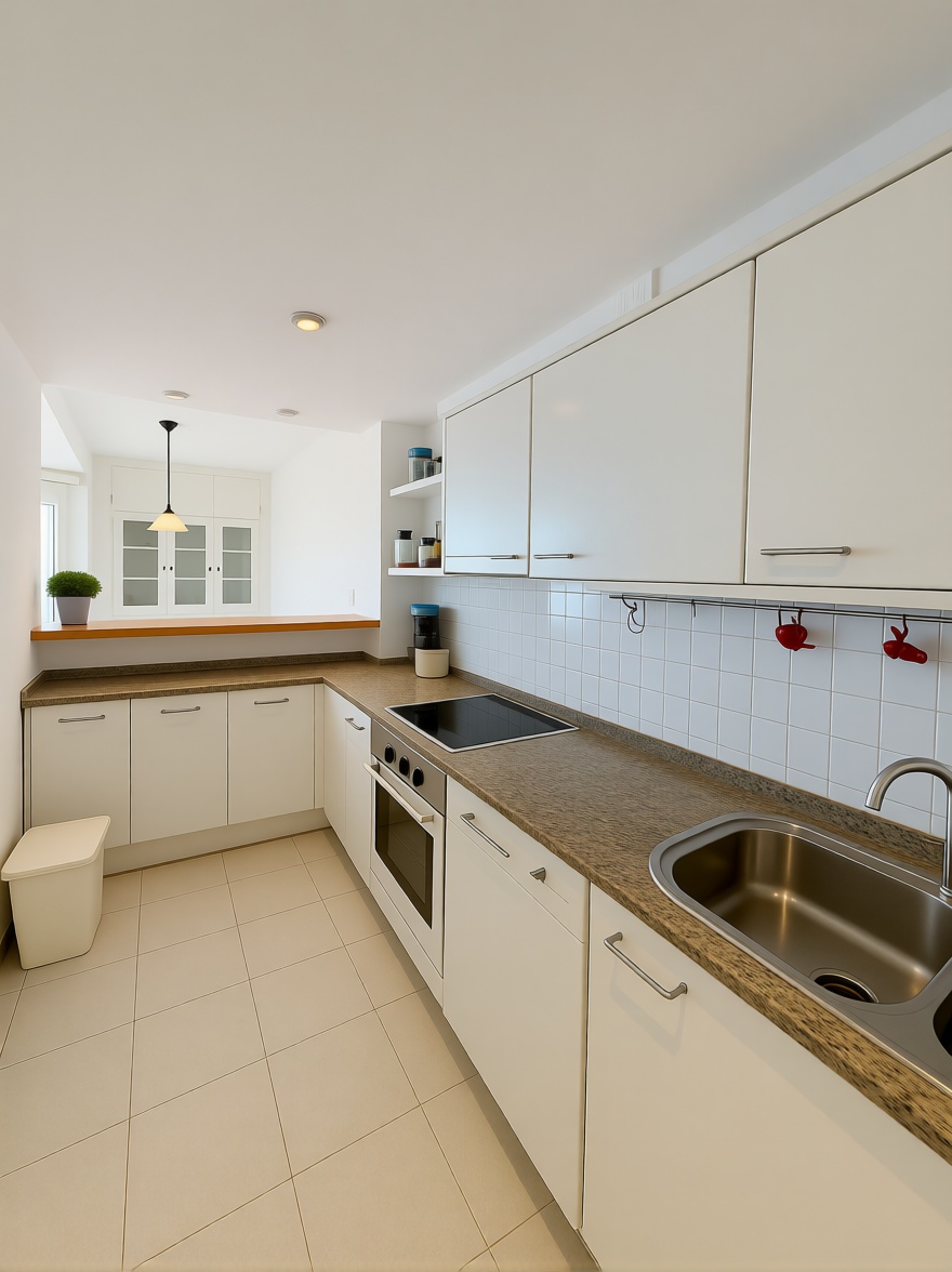 Beachfront flat in Eivissa — Kitchen