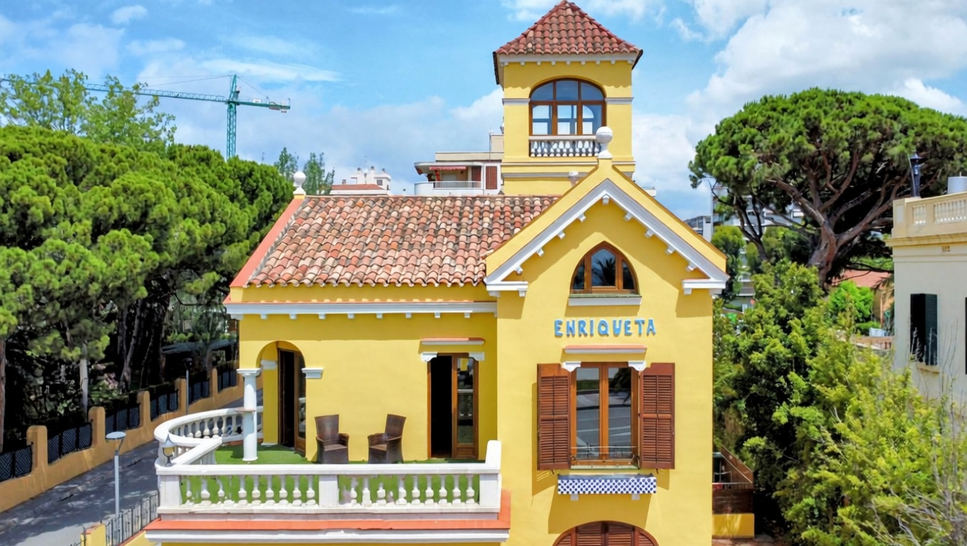 Chalet en venta con acceso directo a la playa en Salou — Vista mar