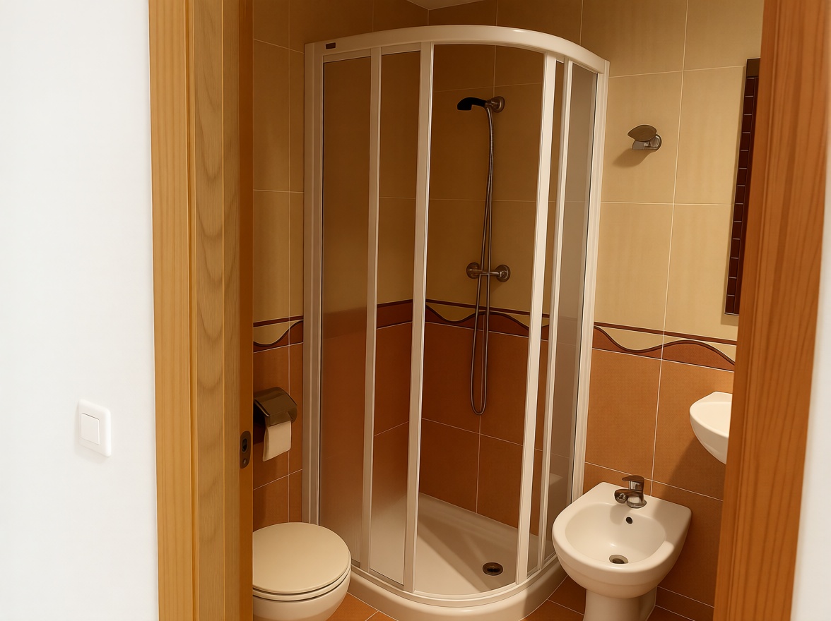 Flat for sale frontline beach in Oropesa del Mar — Bathroom