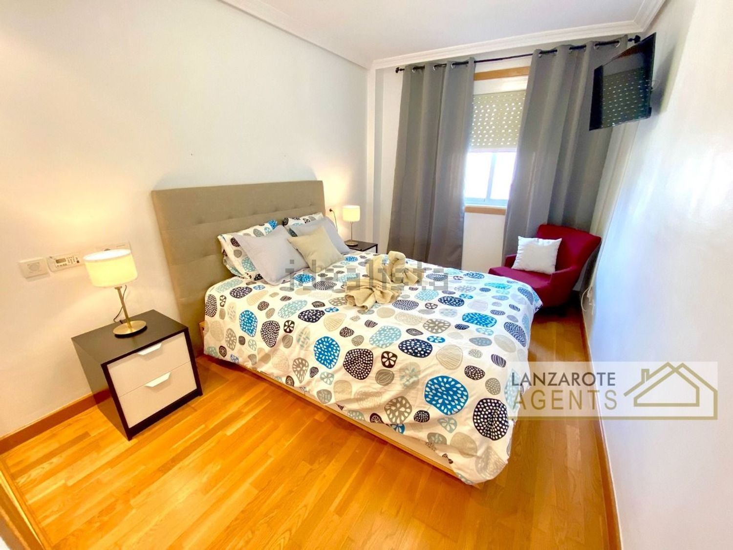 Seafront attic in Arrecife — Bedroom