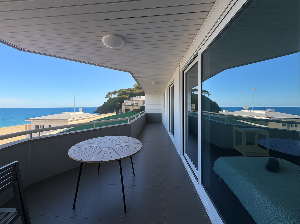 Wohnung zum Verkauf in direkter Strandlage in Lloret de Mar — Meerterrasse
