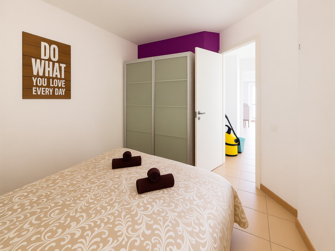 Wohnung zum Verkauf in direkter Strandlage in Lloret de Mar — Schlafzimmer