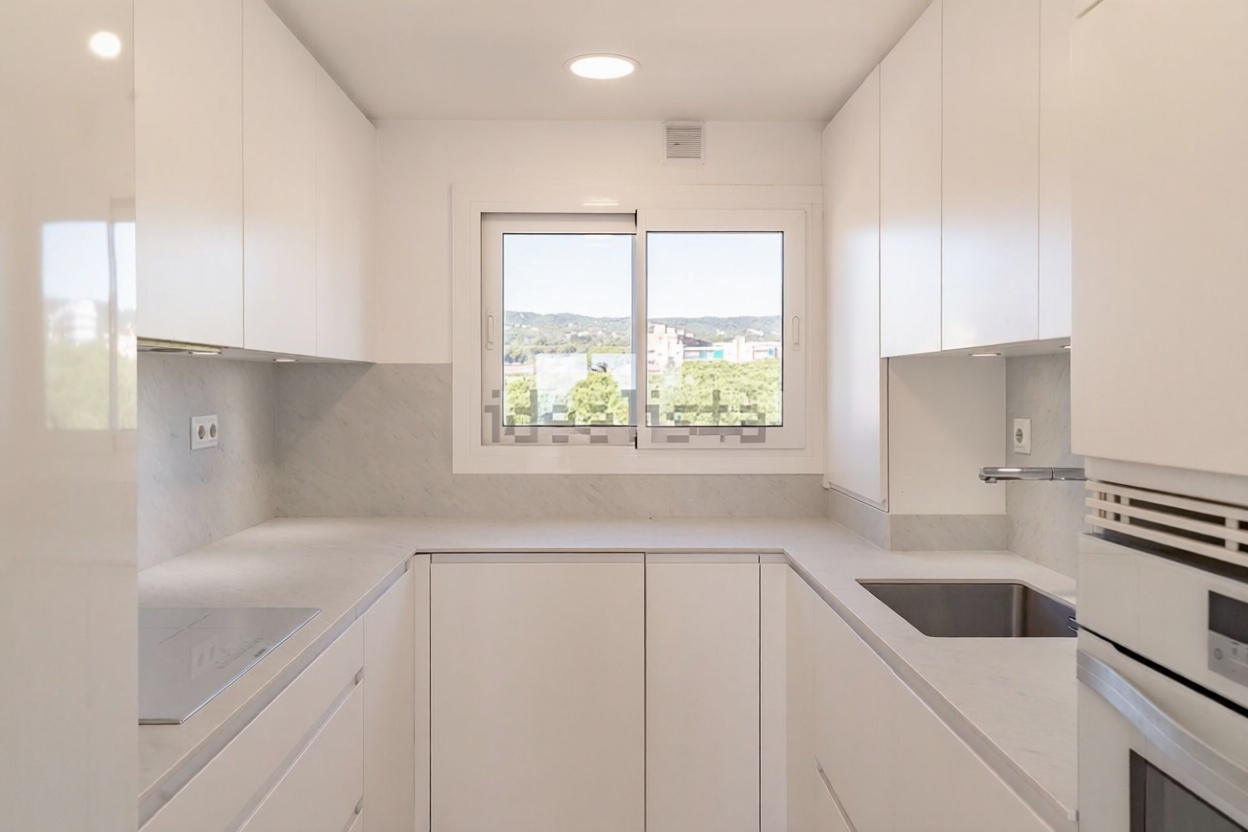 Wohnung zum Verkauf in direkter Strandlage in Sant Andreu de Llavaneres — Bad