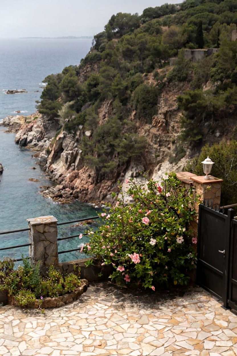 Шале на продажу с прямым выходом на пляж в Tossa de Mar — Морской вид