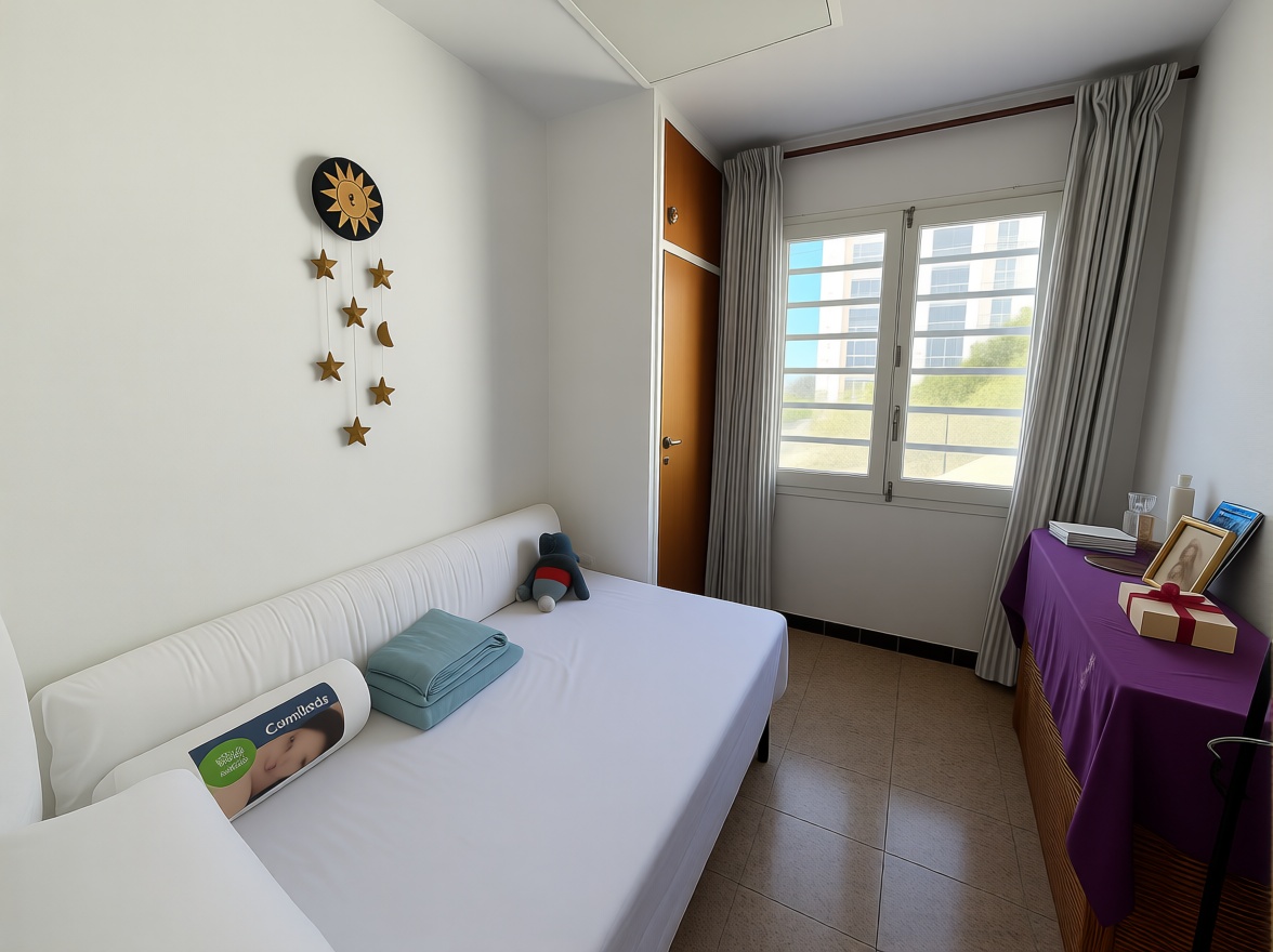 Flat for sale frontline beach in Roses — Bedroom