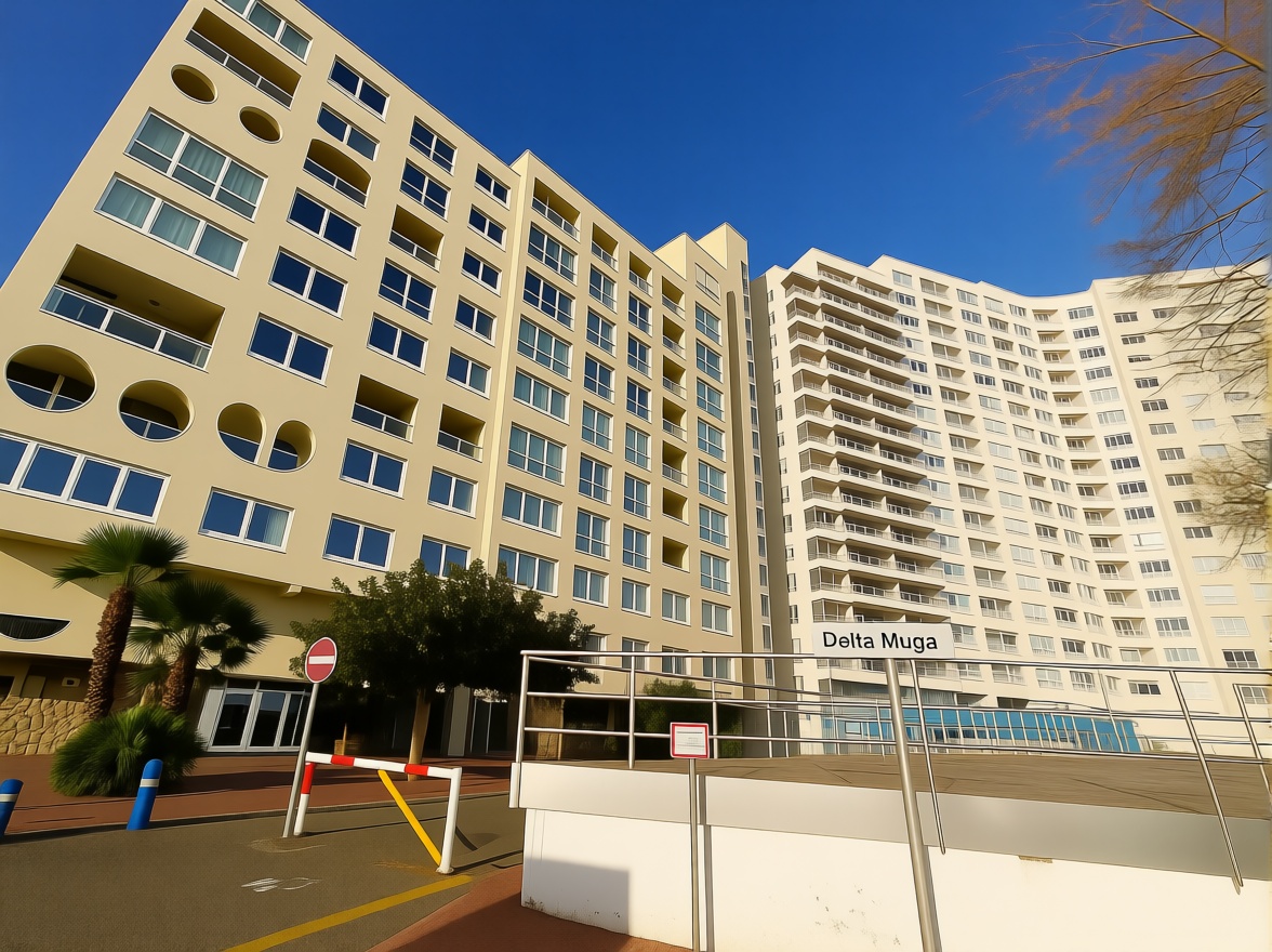 Wohnung zum Verkauf in direkter Strandlage in Empuriabrava — Fassade
